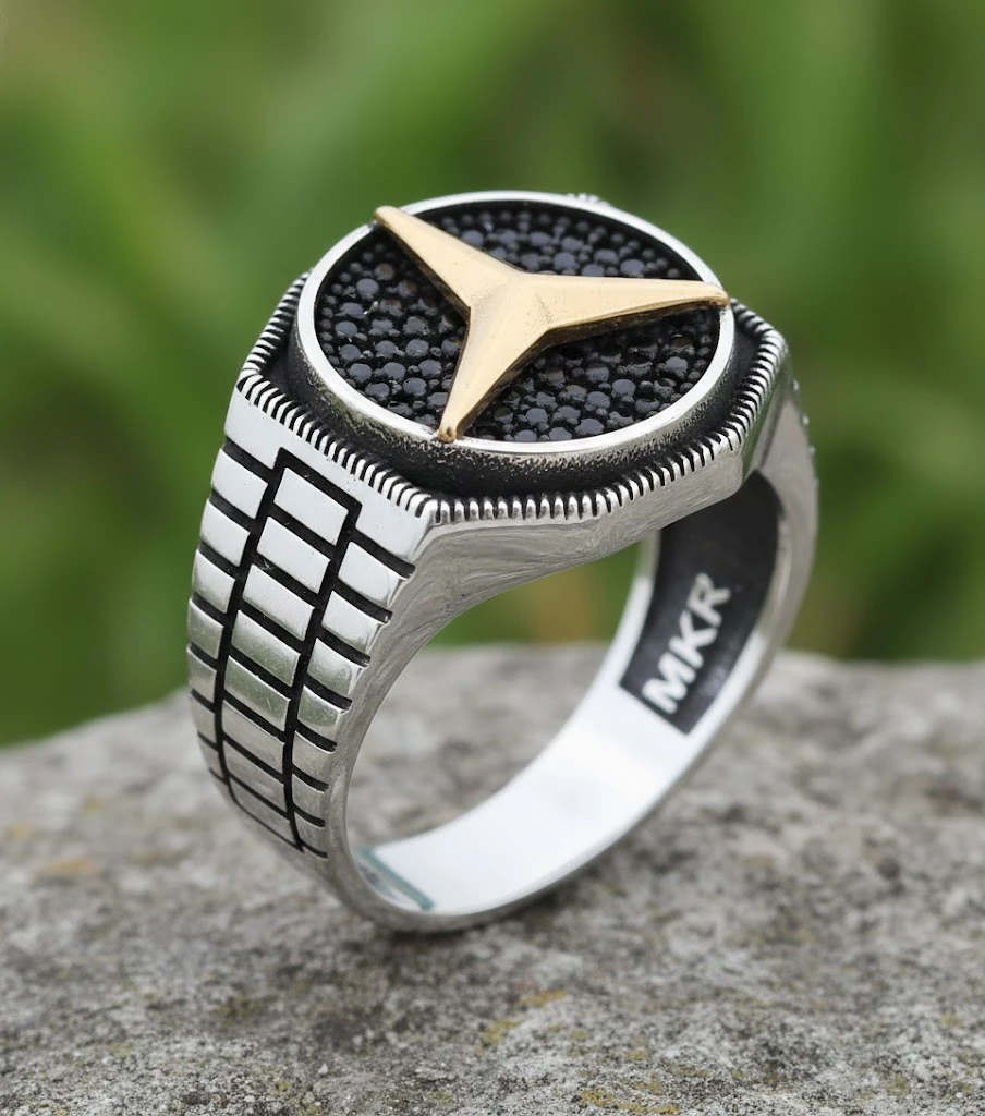 Mercedes Yıldızı & Mikro Taş Mıhlamalı