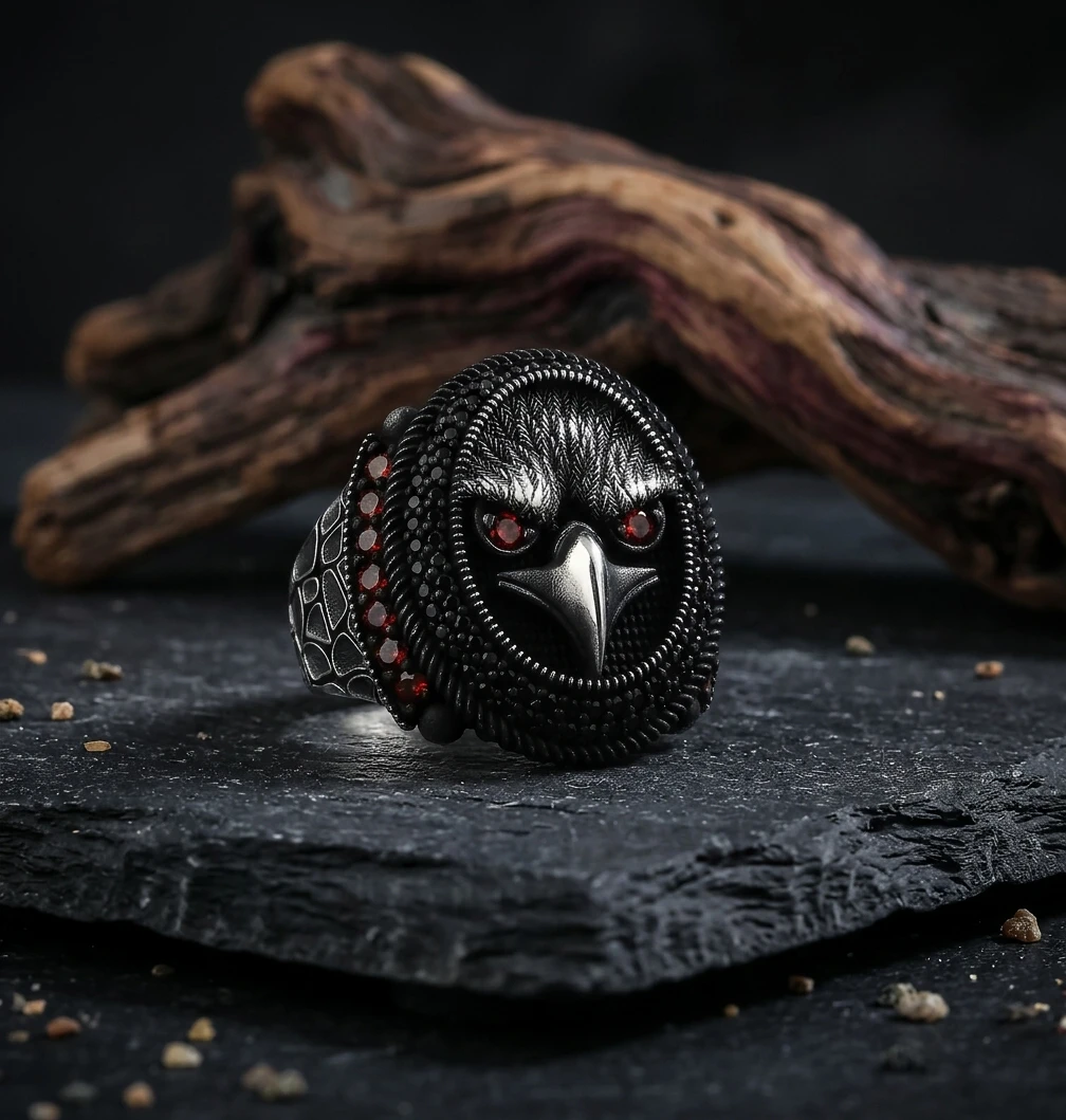 "Göklerin Hakimi" (Empire Eagle) Kartal Erkek Yüzüğü