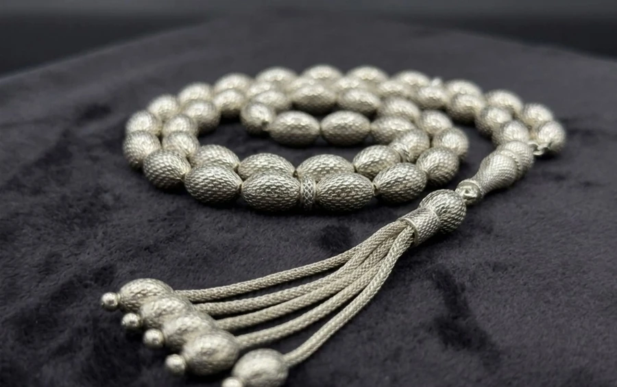 "Gümüş Koza" Gümüş Tesbih