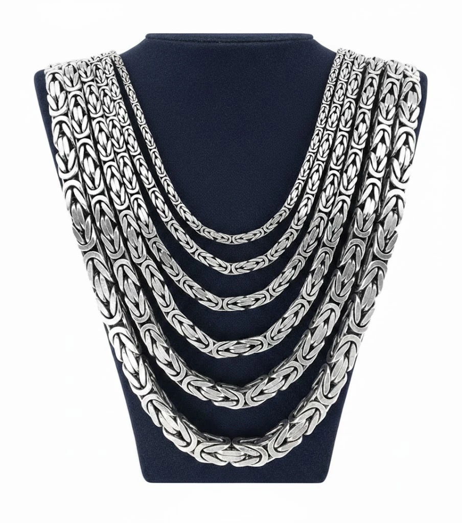 Kral Zincir 50.00 cm  5.00 mm (Kare Köşeli)