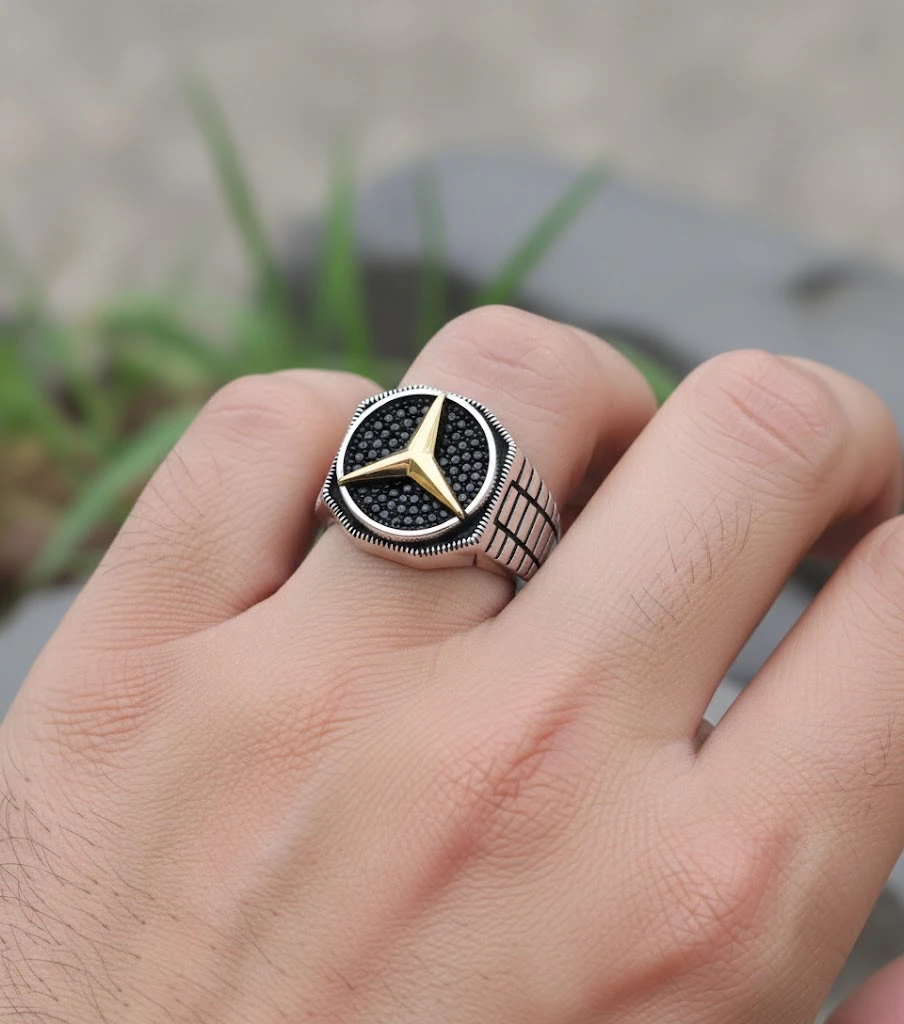 Mercedes Yıldızı & Mikro Taş Mıhlamalı