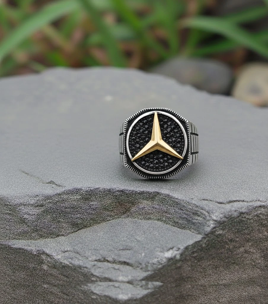 Mercedes Yıldızı & Mikro Taş Mıhlamalı