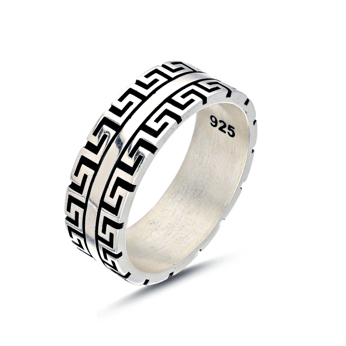 Labirent Desenli Alyans