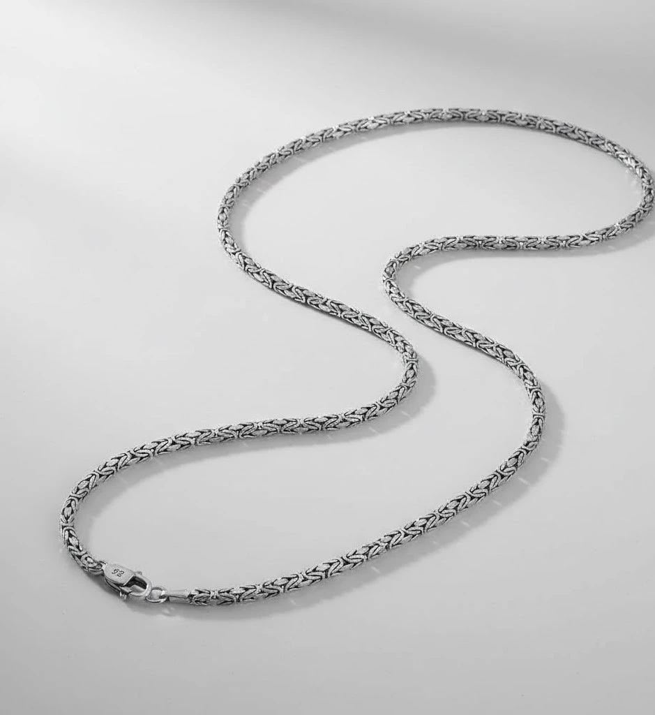 Kral Zincir 50.00 cm 2.50 mm (Kare Köşeli)